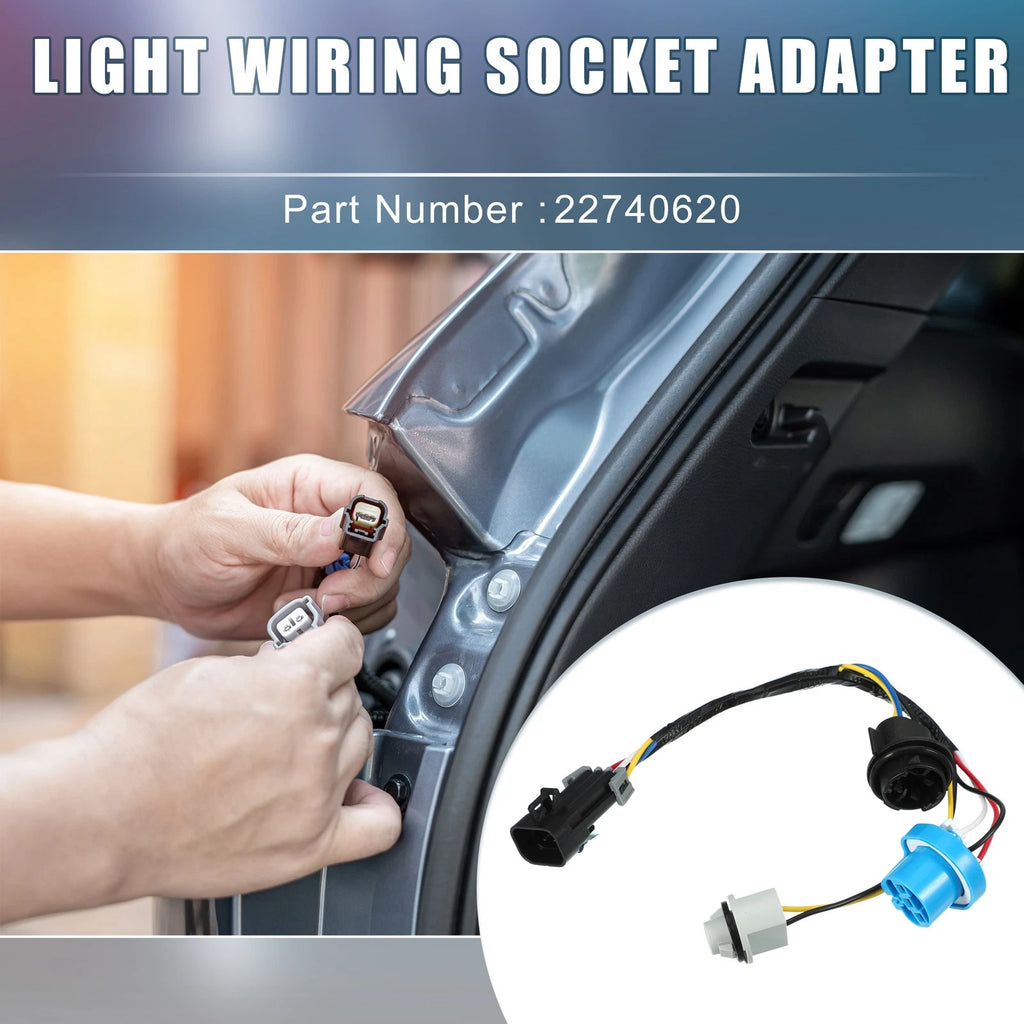 2X Light Wiring Socket Adapter No.22740620 for Chevrolet Cobalt (2005–2009)