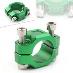 22mm 7/8" Universal Rotating Bar Clamp for Brake Clutch Perch - Green