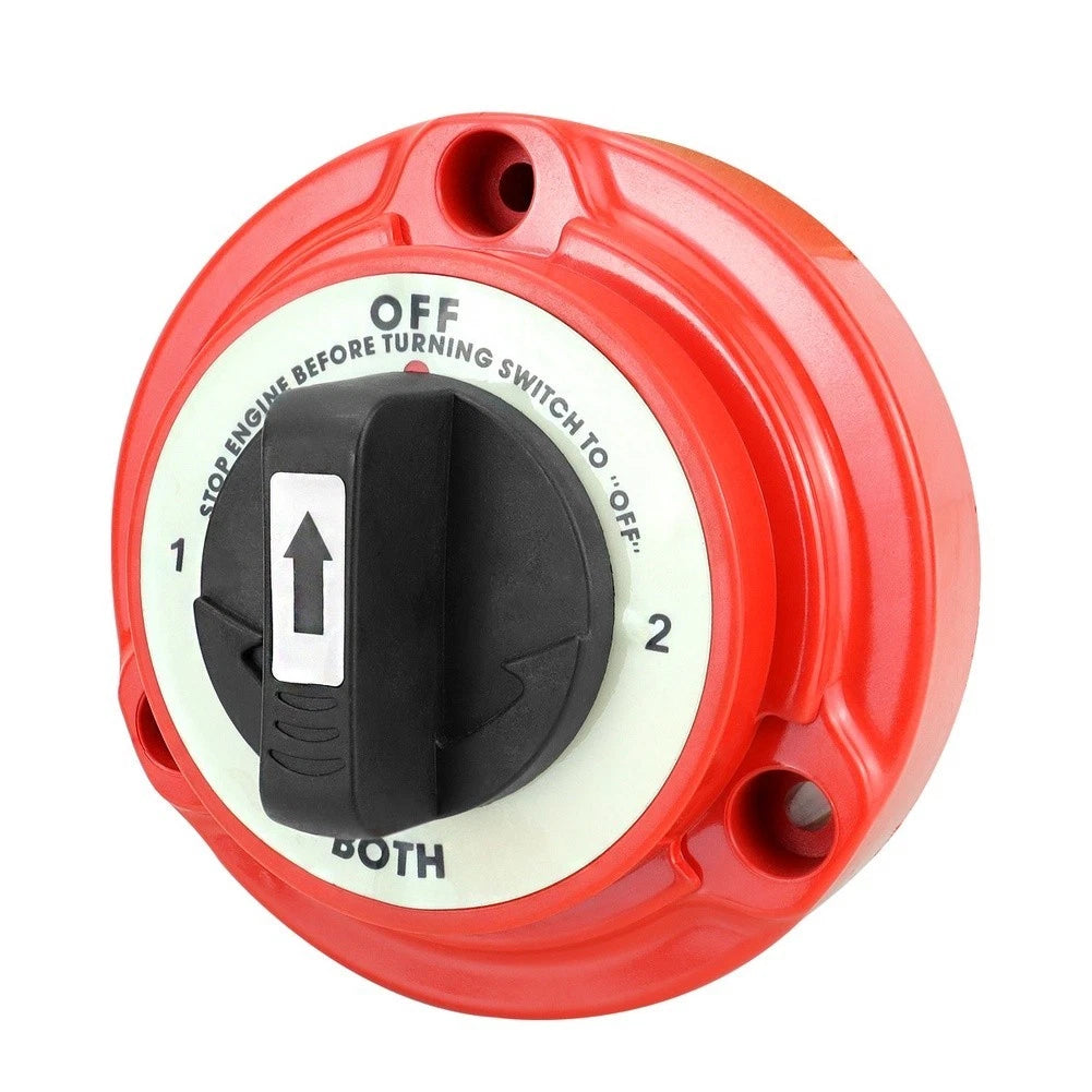 Dual Battery Switch 300A for Marine Electrical Systems (6-32V DC)