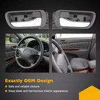 4X Interior Door Handle Set for Toyota Camry (2002–2006)