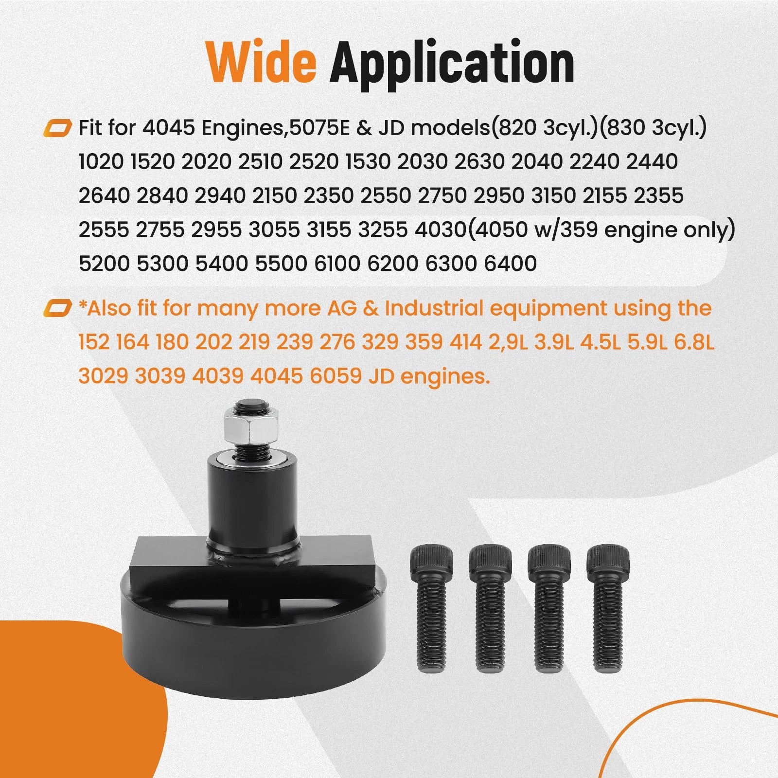 Rear Main Seal Installer for John Deere JT30040B (ST-218) (2003–2003)