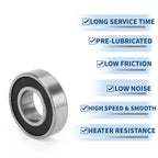 6900DD Deep Groove Ball Bearing for Scooter Skateboard (10x22x6mm)