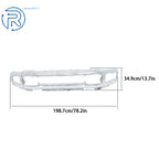 Chrome Front Bumper Face Bar for Ford F250 F350 (2023–2025)