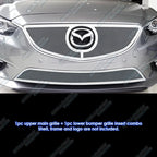 Stainless Steel Bolt Over Mesh Grille for Mazda 6 (2013–2015)