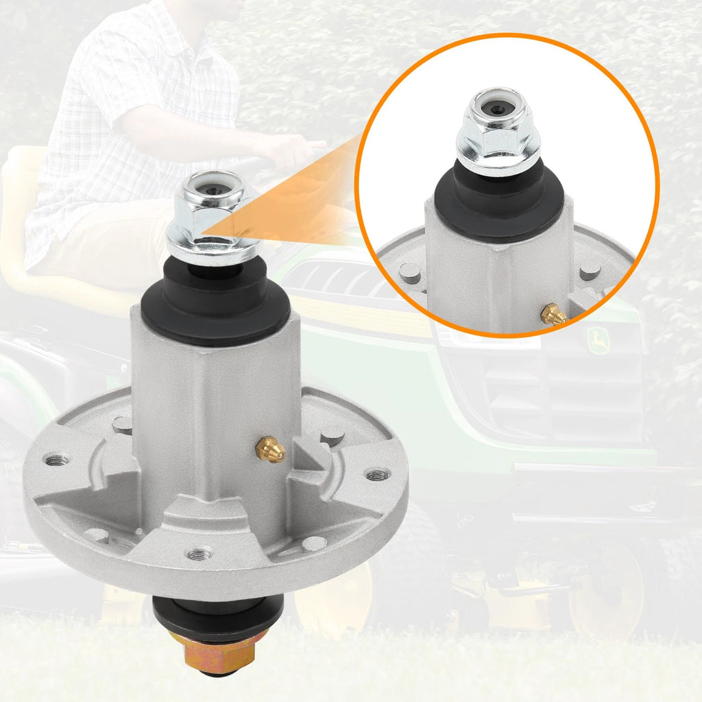 42" Deck Spindle & Pulley Blade & Belt for John Deere X110-X145 (2011–2018)