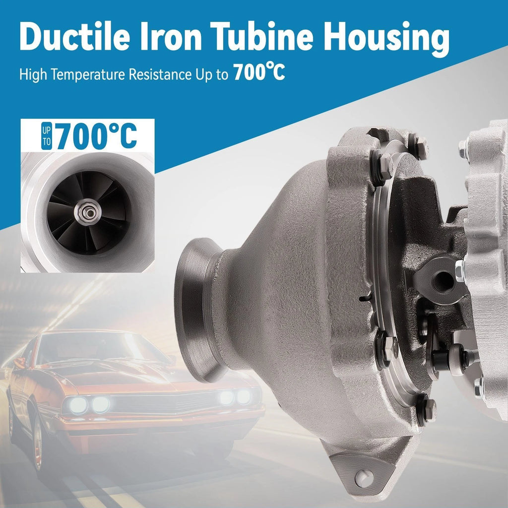 Turbocharger with Actuator for Chevy Cruze Diesel (2014–2015) 2.0L 55566448