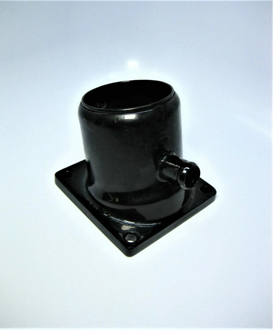 Black Aluminum Exhaust Mixing Elbow for MG-363 (3-1/2" I.D. x 3-3/4" O.D.)