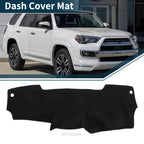 Dashboard Cover Mat for Nissan Micra March K13 (2010–2017) - Black