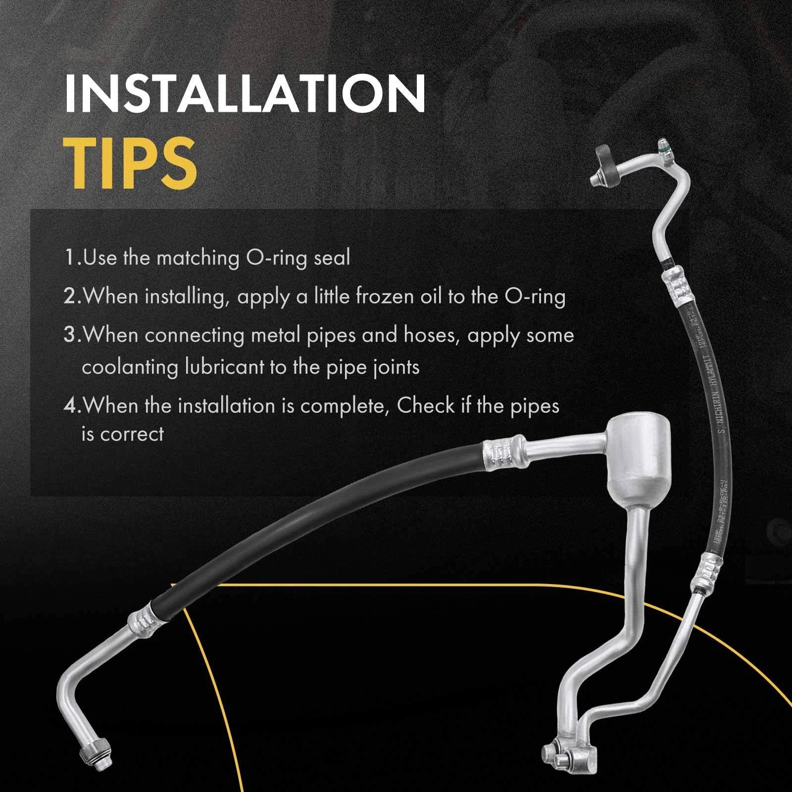 A/C Suction & Discharge Line Hose for Chevy Camaro (2016-2021)