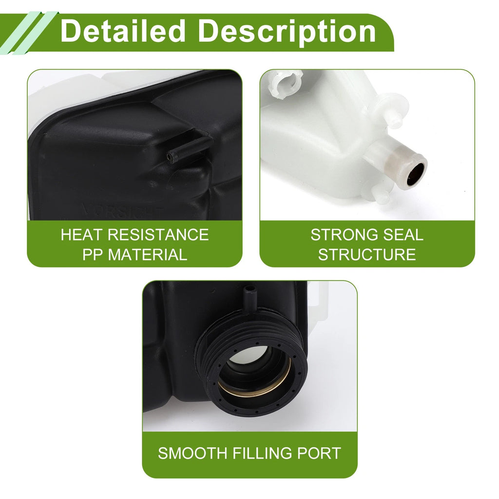 Coolant Expansion Overflow Tank No. 2105000549 for Mercedes-Benz E55 (1999–2006)