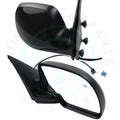 2X Power Heated Black Side View Mirrors for Chevy GMC (2003–2007)