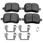 Set of 4 Akebono ProACT Front Ceramic Brake Pads for ES300 RX300 Avalon Camry Solara (1999–2006)