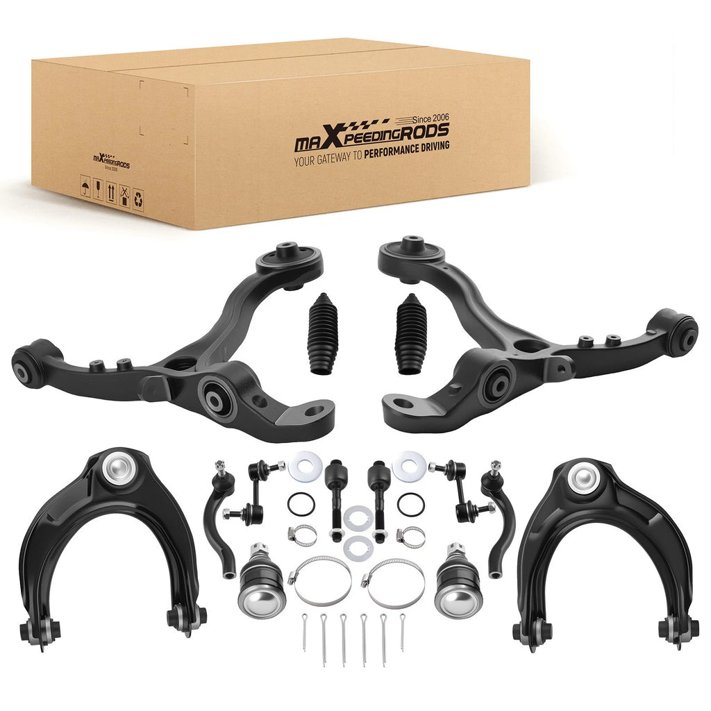14x Front Upper Lower Control Arms for Honda Accord (2008–2012)