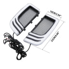 Lower vented leg fairing & turn signal light for Harley Touring Road Glide (2014–2023)