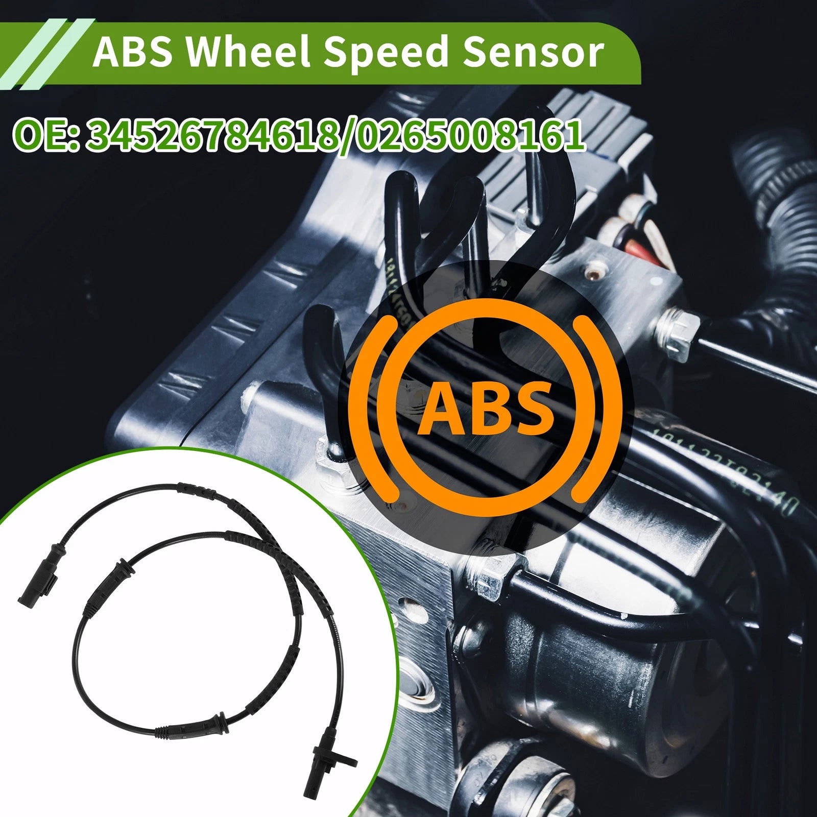 ABS Wheel Speed Sensor No. 34526784618 for BMW Z4 (2009–2016)