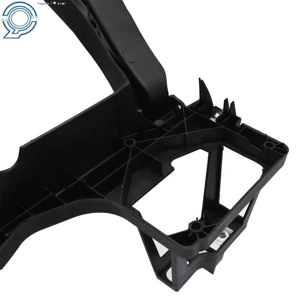 Set of 2 Headlight Brackets for Jeep Cherokee (2014-2018) Black ABS