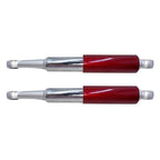 Set of 2 Red & Chrome Shocks for S65 CL/CT70 XL75 CL/CT/CM/S90 CM91 CT110 (345mm)
