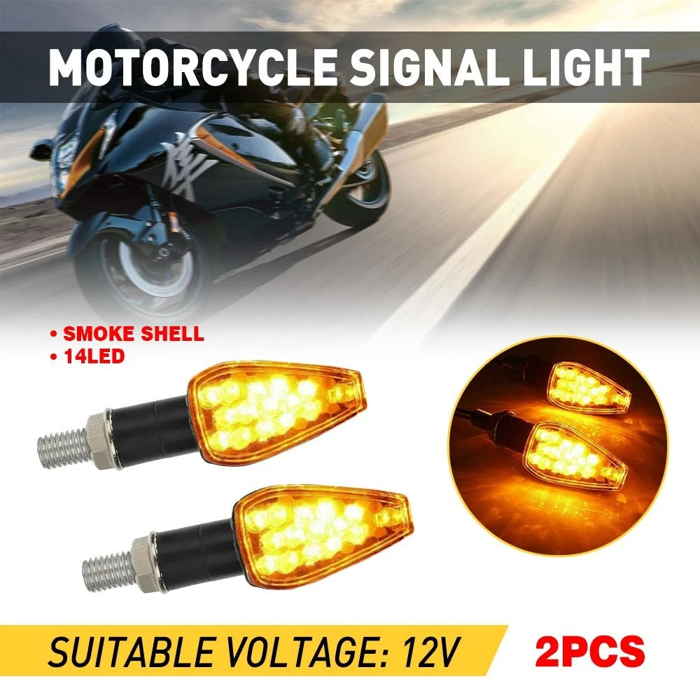 LED Indicator Signals Blinker Turn Lights for Suzuki DRZ400SM (2005–2023)