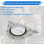 1 Pc Rear Crankshaft Oil Seal with Flange for BMW X5 550i (2007–2013) No. 11147583221
