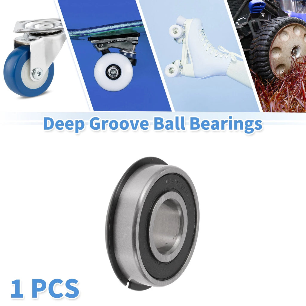 6203NR2RS Deep Groove Ball Bearings for Scooter Skateboard (17x40x12mm)