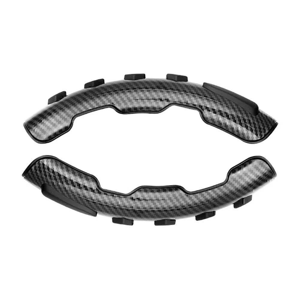 Black ABS Non-Slip Steering Wheel Covers for Honda Civic Accord CR-V