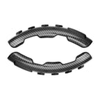 Black ABS Non-Slip Steering Wheel Covers for Honda Civic Accord CR-V