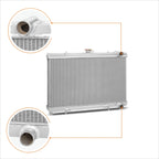 2X Aluminum Core Radiator for Nissan 240SX S13 (1989–1994) KA24/KA24DE