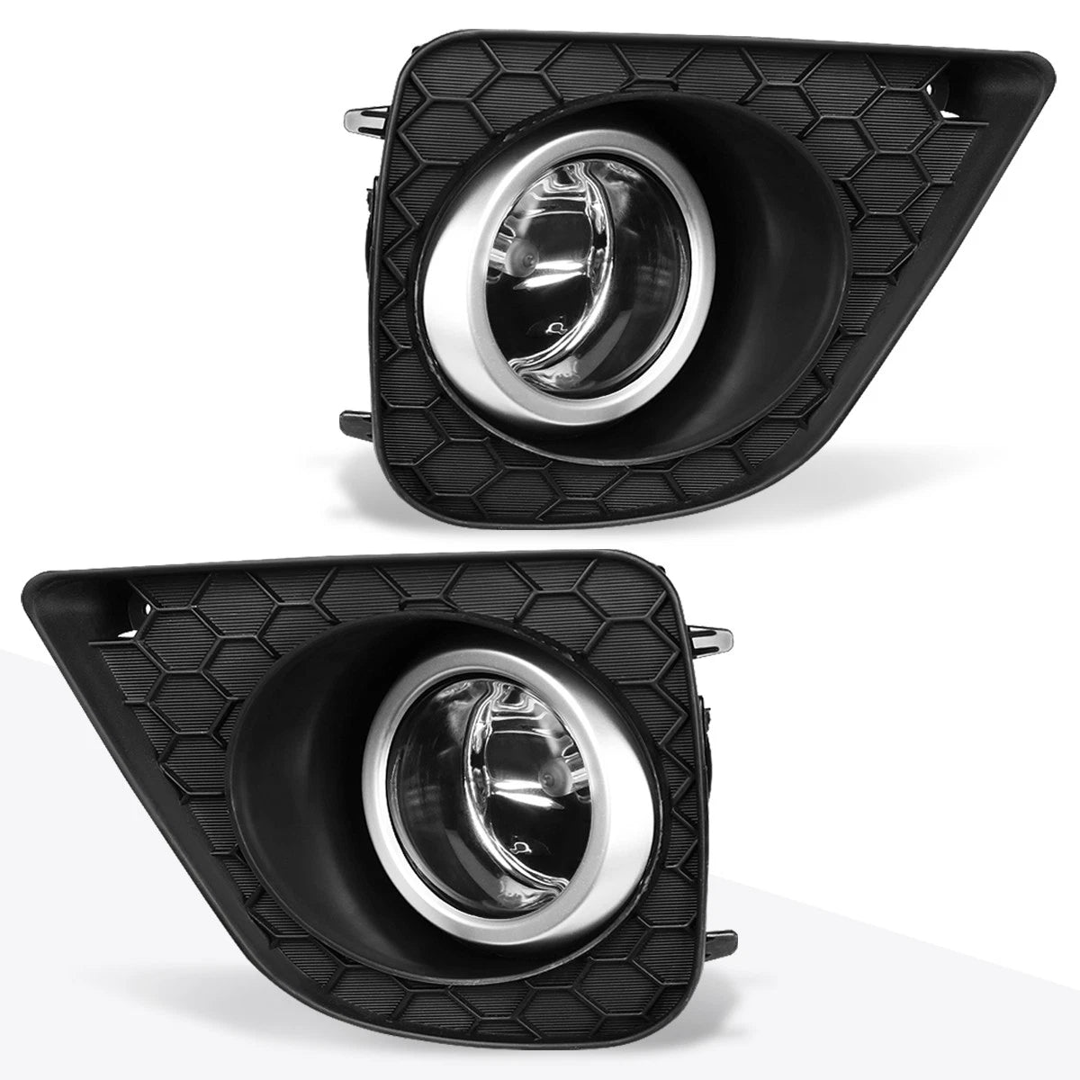 Clear Lens Fog Lights with Switch for Honda Accord 2Dr (2013–2015)