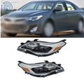 HID Xenon Headlights for Toyota Avalon (2013–2015) Pair Black Housing
