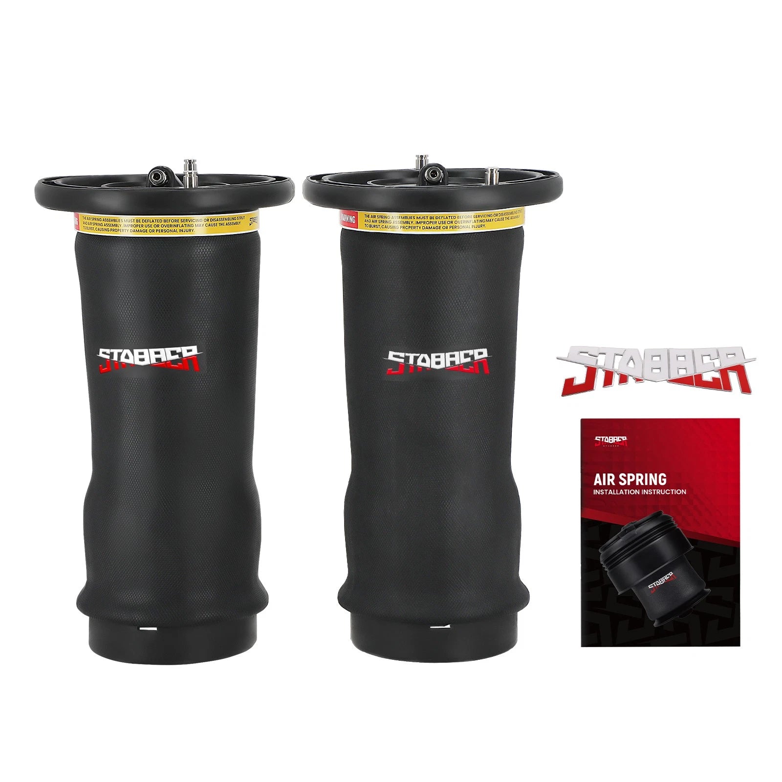 Set of 2 Rear Air Suspension Bags for Land Rover Discovery II (1998–2004) RKB101200G