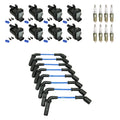 Set of 8 Ignition Coil Wires & Nickel Spark Plugs for Savana 1500 SSR V8