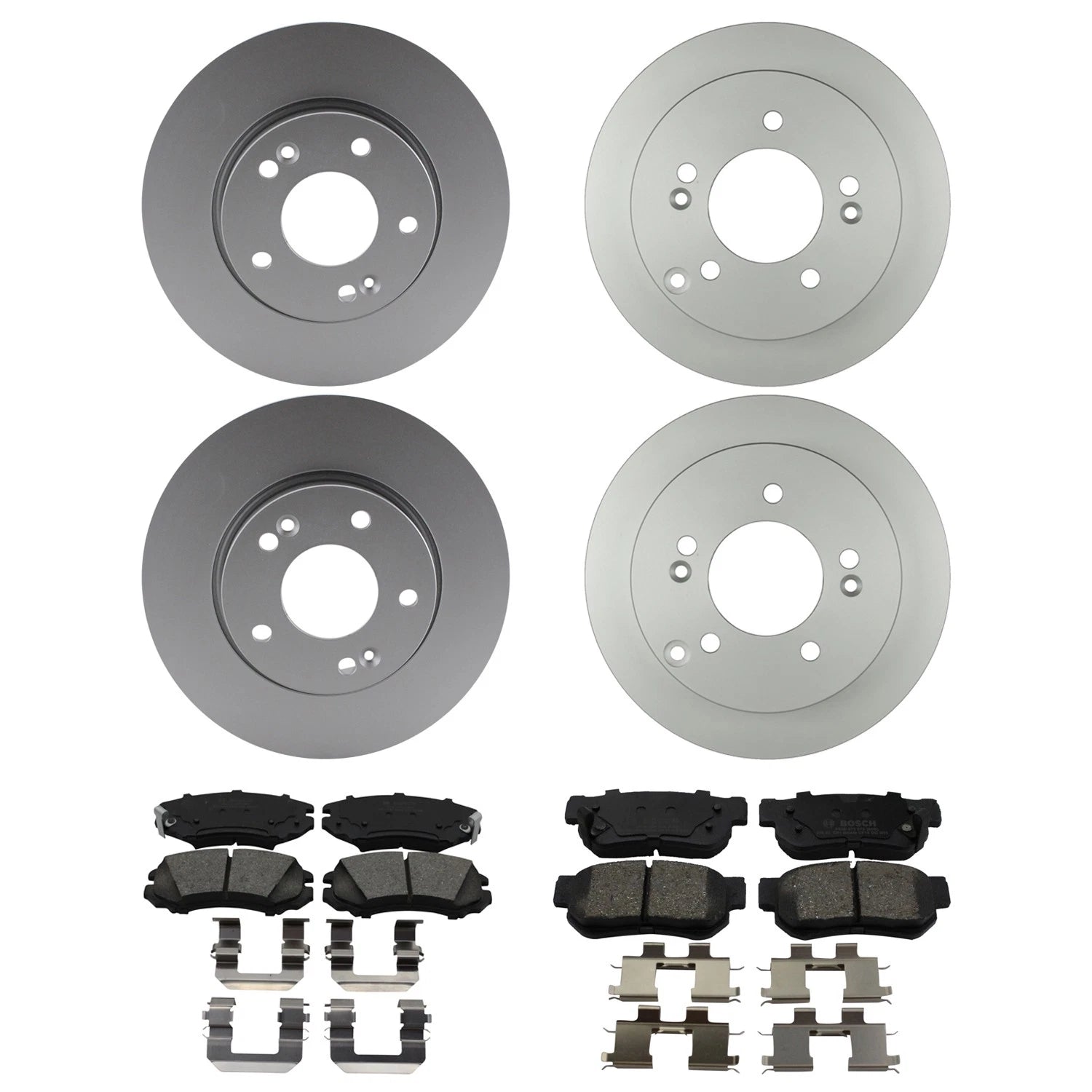 Bosch QuietCast Brake Pad Kit for Optima Sonata (2011–2019)
