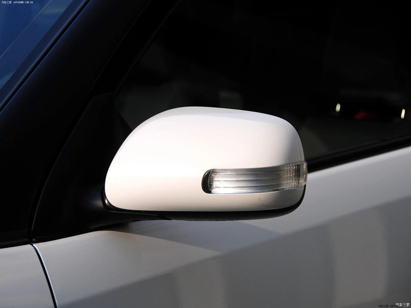 Pair Side Mirror Cover Cap Trim for Scion TC (2011–2016) White Painted