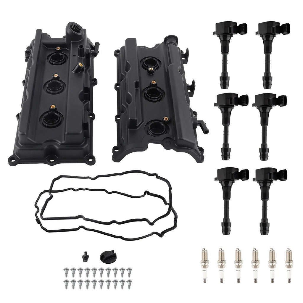 Valve Cover & Gasket Ignition Coil for Nissan Pathfinder Frontier (2005–2019)