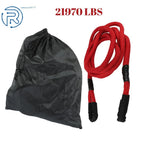 Tow Snatch Strap Recovery Kinetic Rope for Energy Truck (21970 lbs, 7/8"×21')
