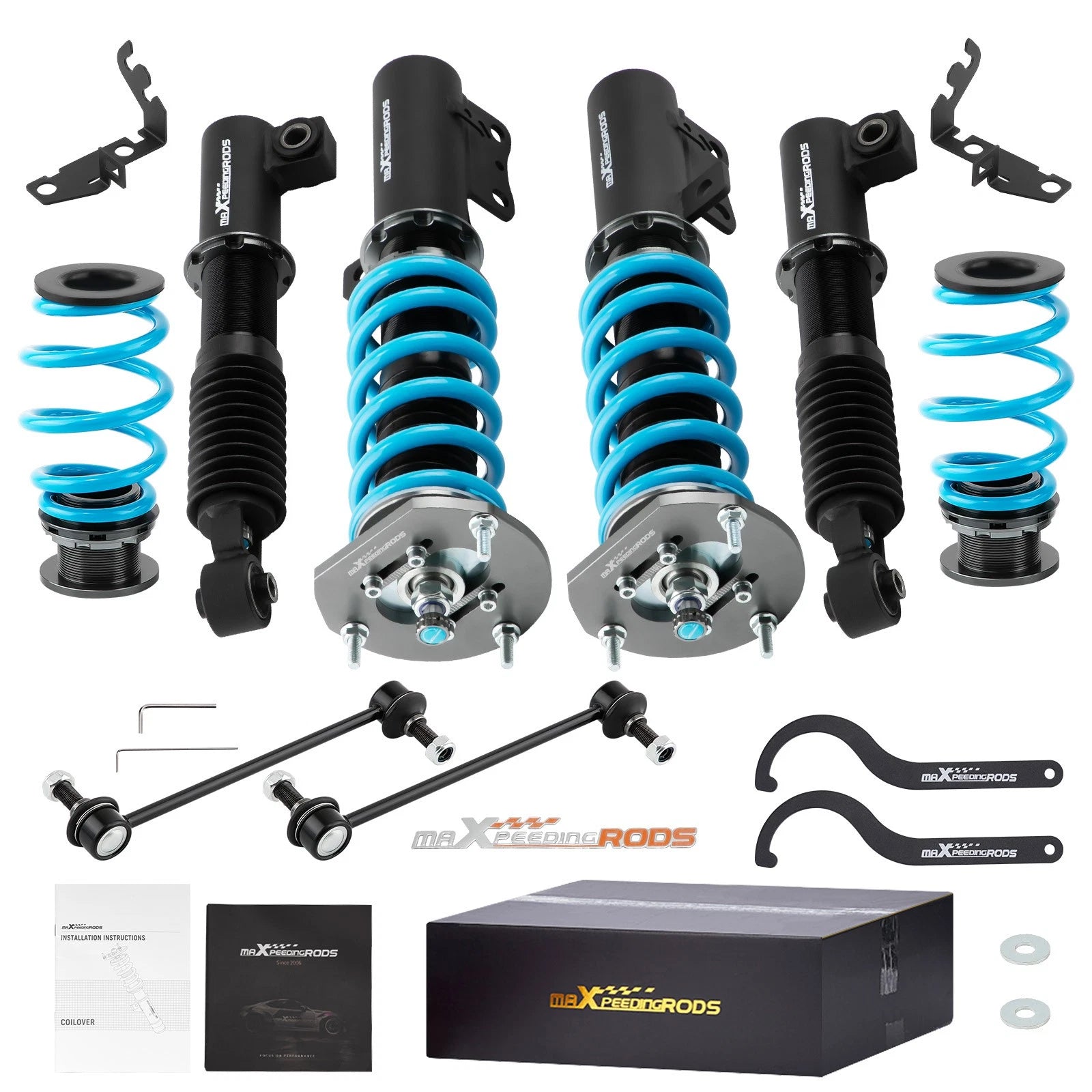 Coilovers 24 Way Damper Shock Kit for Chevrolet Cobalt (2005–2010)