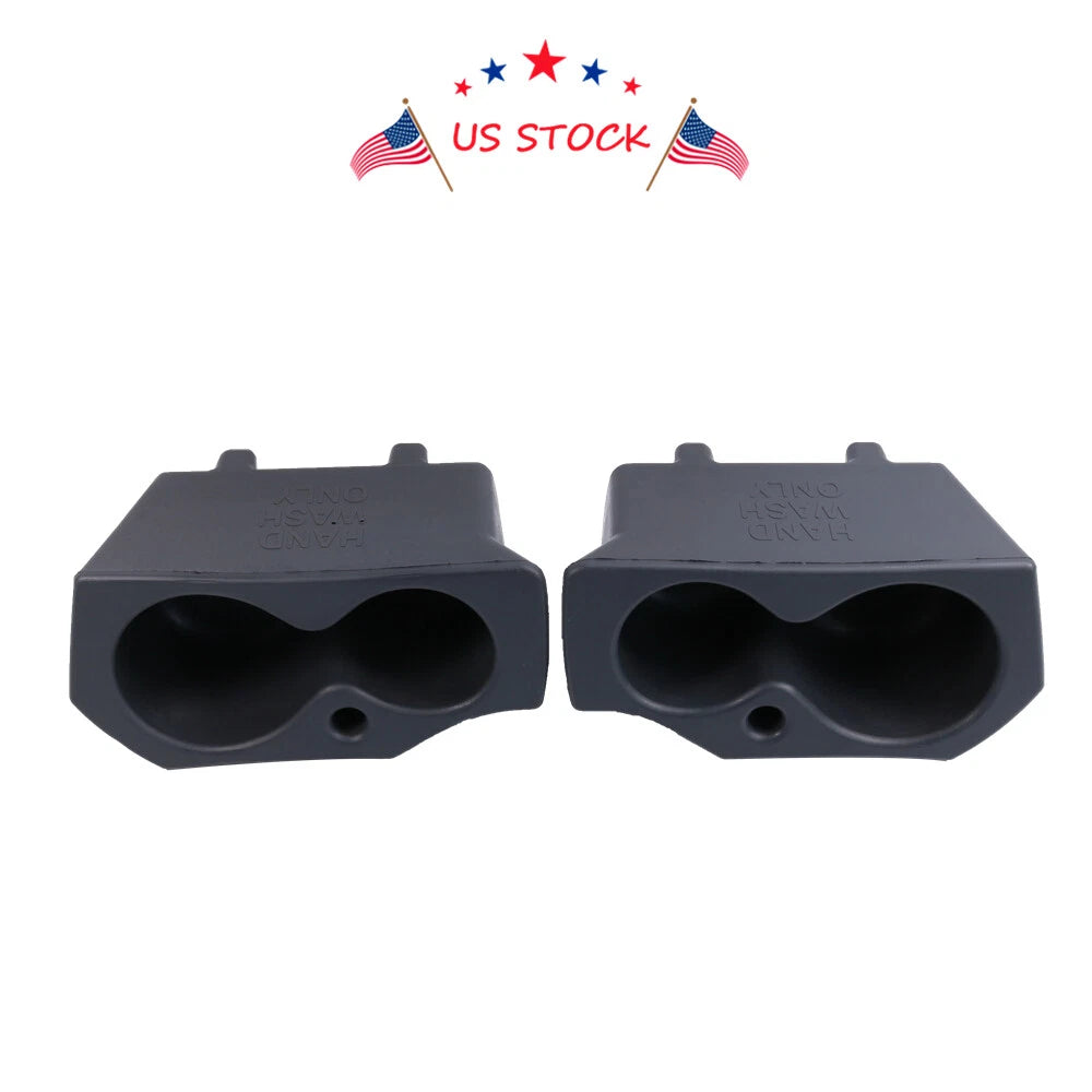 Set of 2 Cup Holder Foam Inserts for Dodge Ram 1500 2500 3500 (2009-2018)