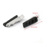 Rear Footrest Pedals Foot Pegs for BMW F800GT (2011–2013), F800S (2004–2008), F800ST (2004–2012)