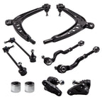10x Suspension Kit Control Arm Sway Bar for BMW E46 325xi 330xi (2001–2005)