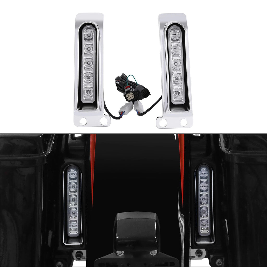 Saddlebag LED Inserts for Harley Touring Electra Glide (2014–Present)