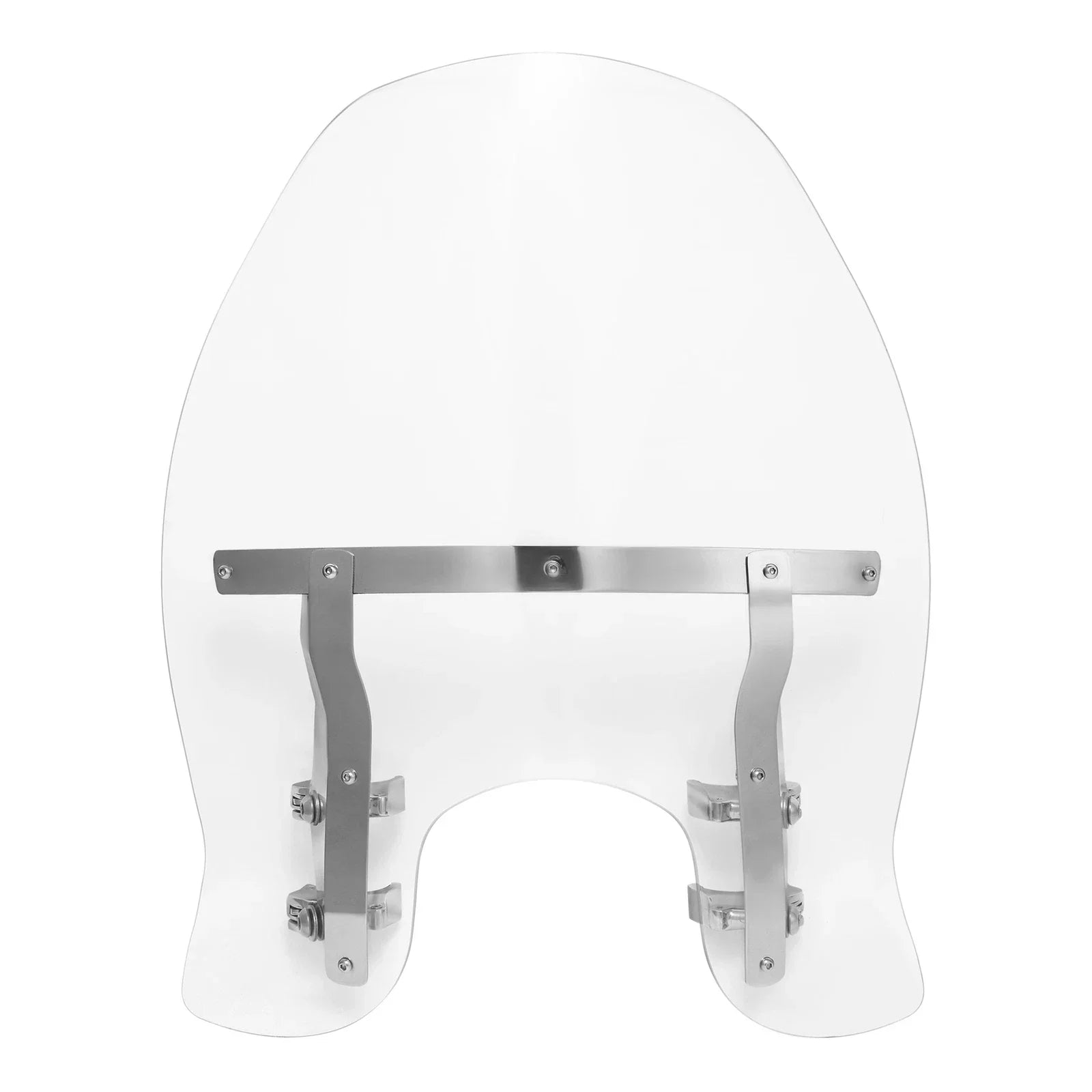 19" Windshield & Clamps for Harley Dyna Low Rider, Street Bob (2006-2017)