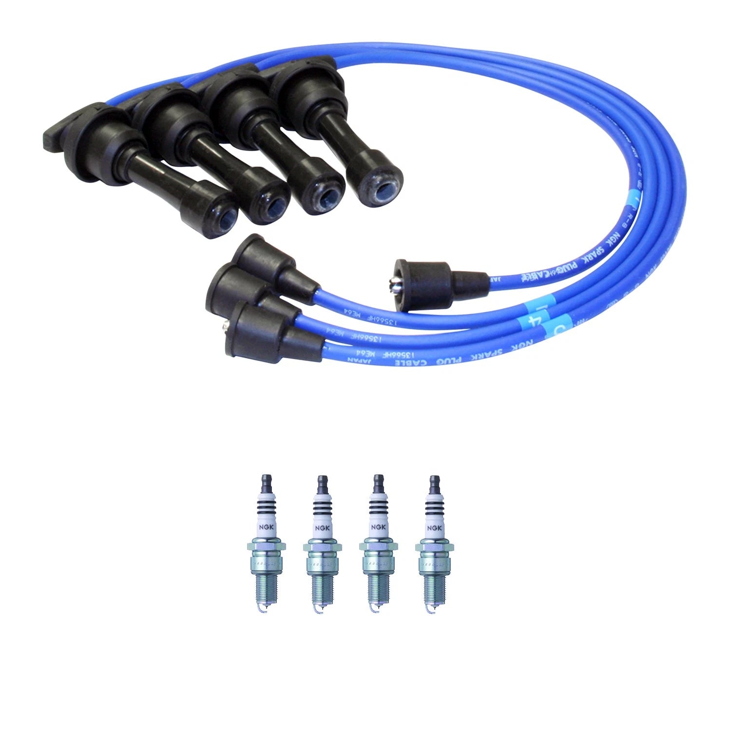 NGK 7mm Wire Set for Mitsubishi Colt Eclipse Mirage (1990–1999)