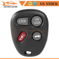 Key Entry Remote Fob for Chevrolet Malibu (2001–2004) 4 Buttons
