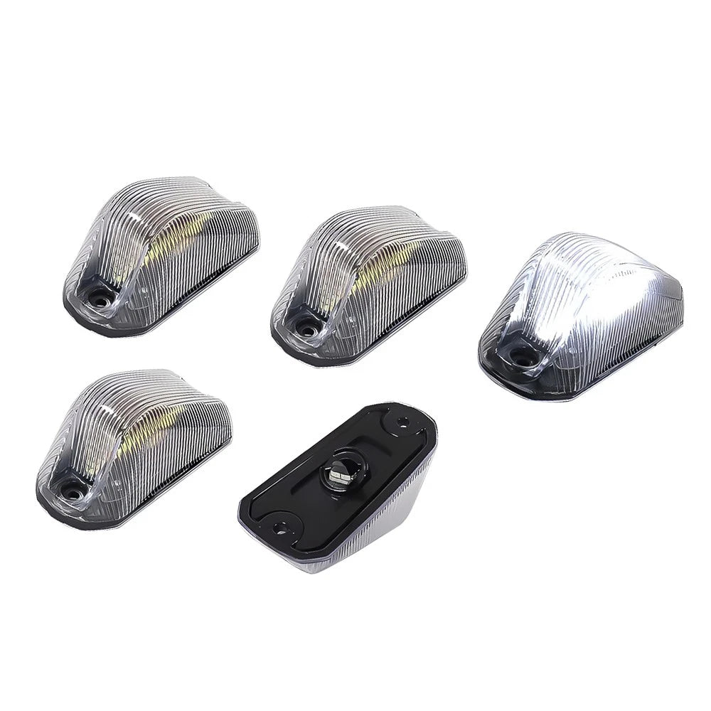 Set of 5 Clear White LED Marker Lights for RAM ProMaster (2014–2023)
