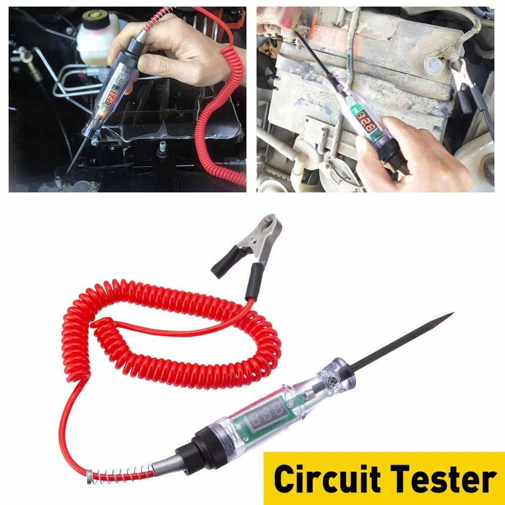 Digital Electric Circuit Tester for Car Truck (6-24V)