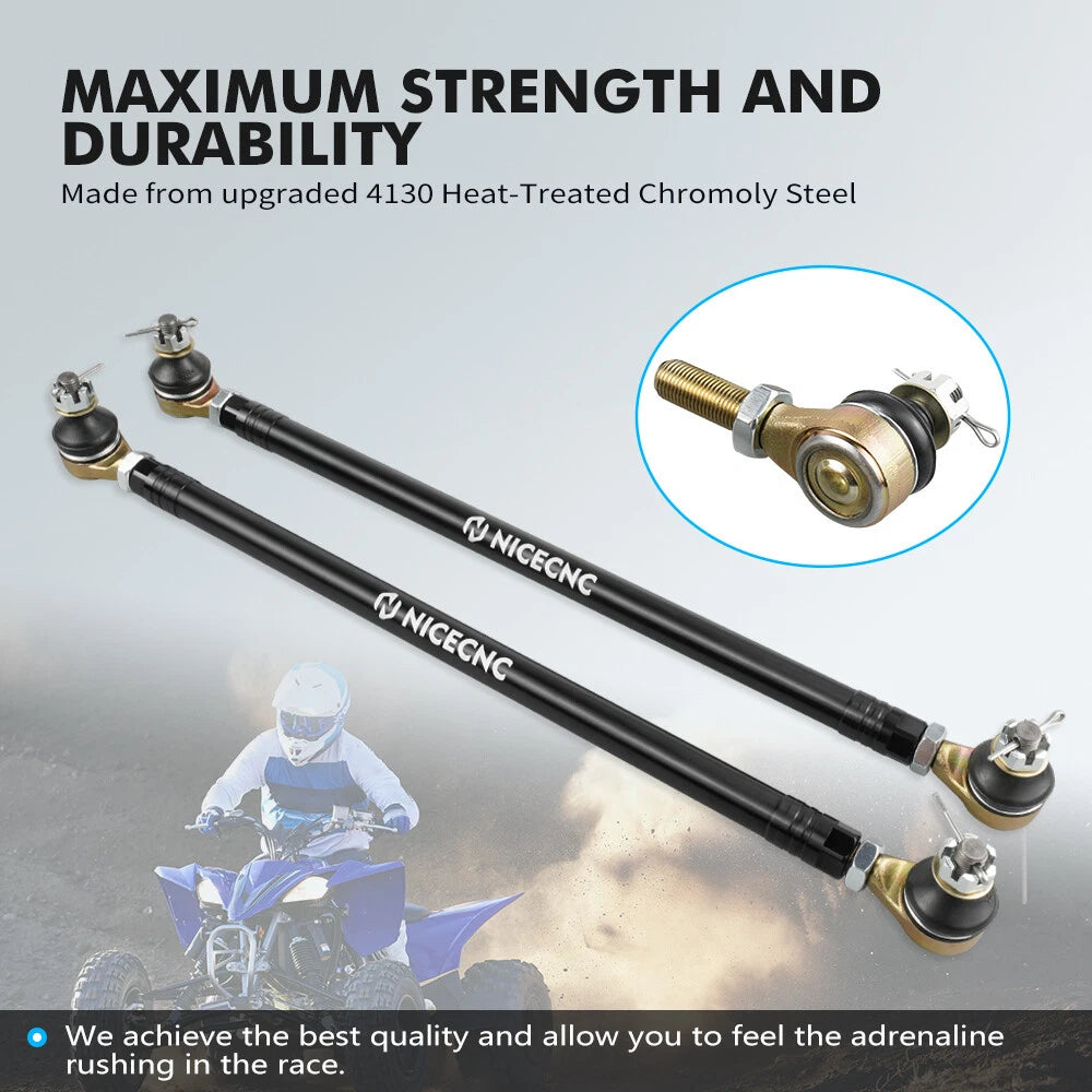 Tie Rod Ends Ball Joints Kit for Yamaha YFZ450R YFZ450RSE (2009–2023)
