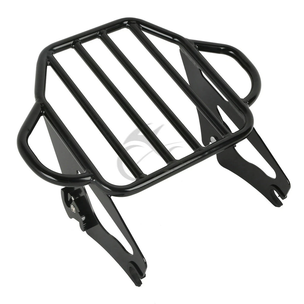 Luggage Rack with 4 Point Docking Hardware for Harley Touring Glide (2009–2013)