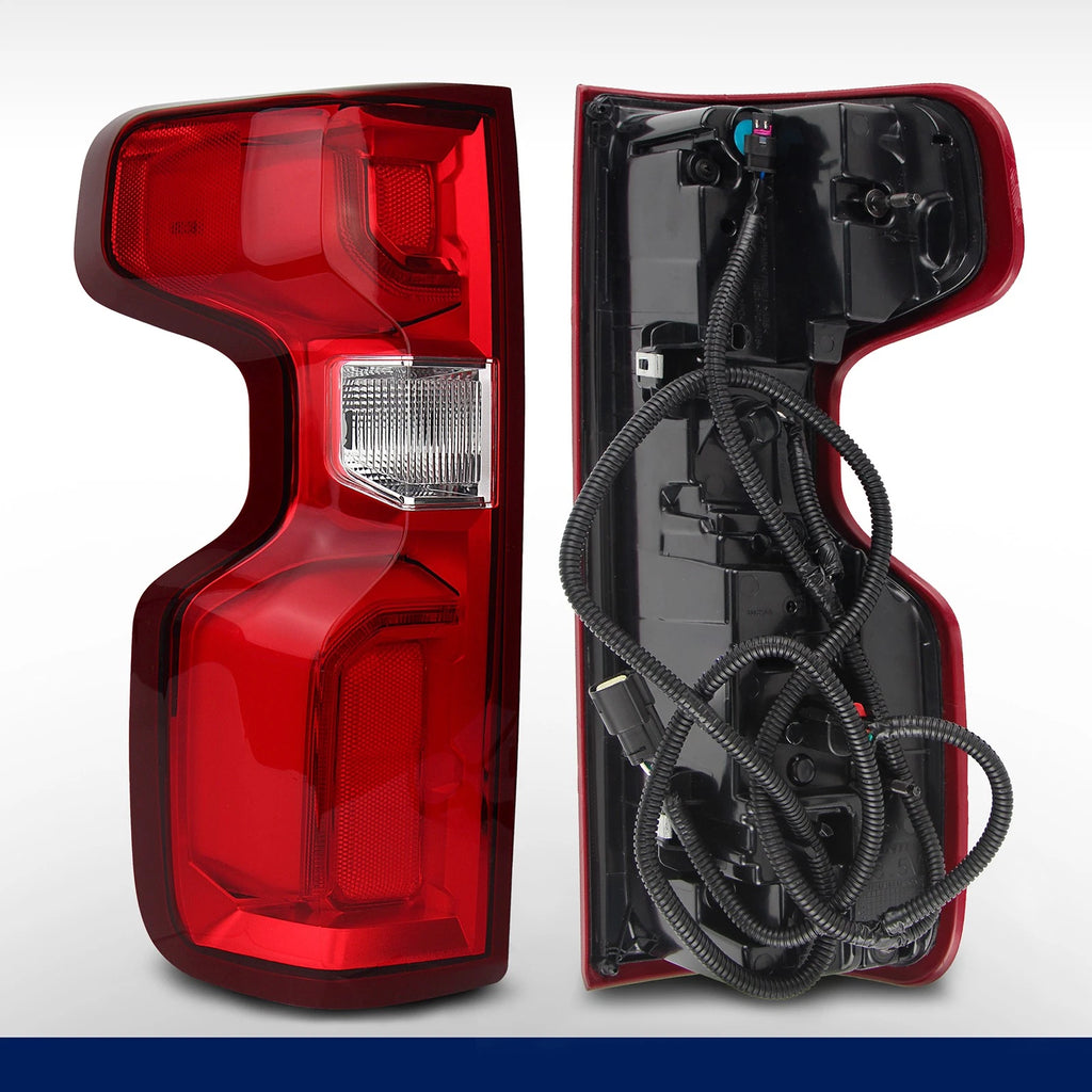 LED Tail Light for Chevy Silverado 1500 (2019–2026) Left + Right Pair