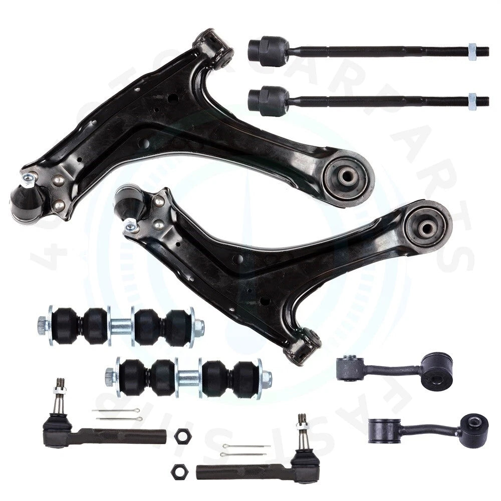 Set of 10 Front Control Arms & Ball Joints for Chevy Classic Oldsmobile Alero