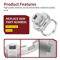 Rear Wheel Bearing Retainer w/ Tool 44mm for Honda CR500R (1984–2001) 08-0228